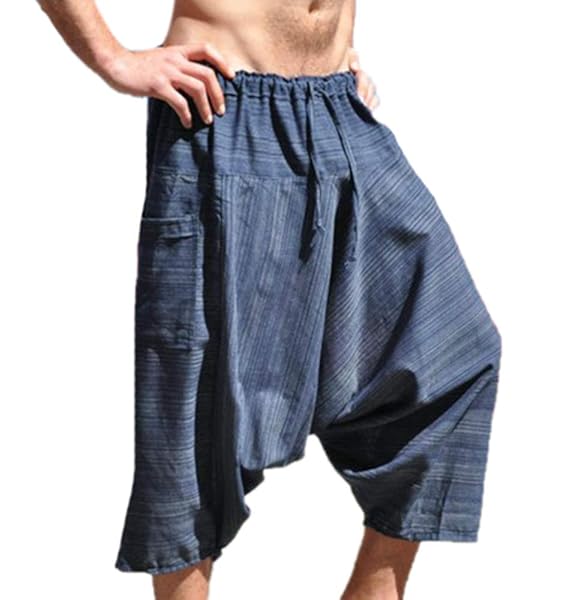 pantaloni corti larghi uomo