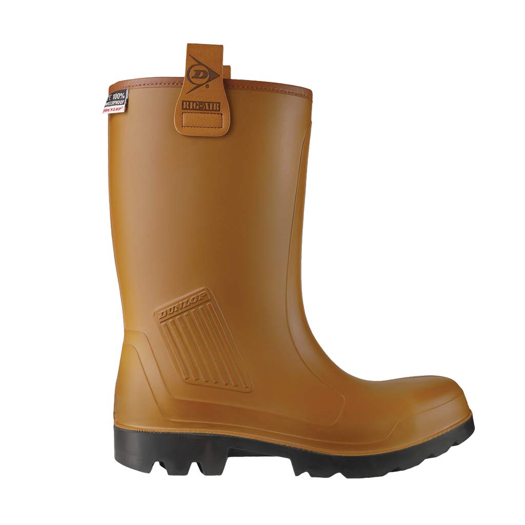 DUNLOP Purofort Rig-Air S5 Boots, Brown, 5 UK - Image 4