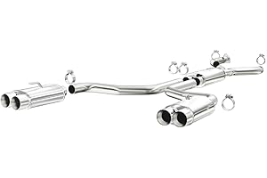 MAGNAFLOW EXHAUST PRODUCTS MagnaFlow Performance Exhaust System 16837: Cat-Back, Street Series, Compatible with 1992-1996 Chevrolet Corvette