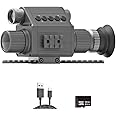Megaorei M5 Digital 1080P Day & Night Vision Rifle Scope Hunting Monocular Camera with 850 or 940nm IR (M5-50-IR940-GP)