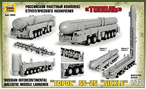 Zvezda 500785003-1:72 Topol M Rakete Werfer – Bild 6