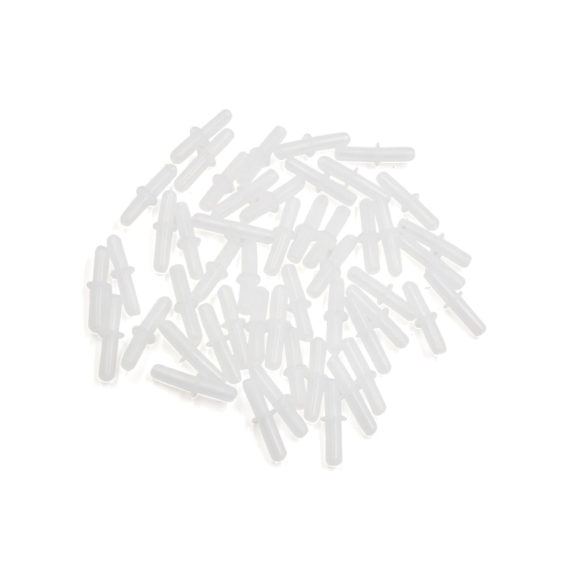 Motoforti 50pcs Palstic Straight Airline Tubing Connector for Aquarium Tank Long-lasting