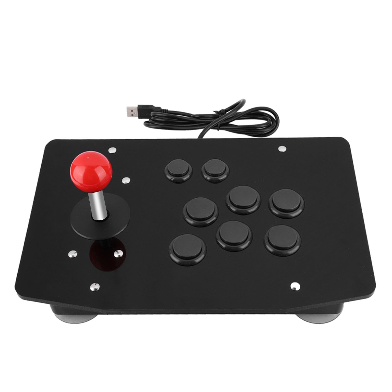 Portable USB Arcade Controller Arcade Fighting Stick Fighter Joystick 8 Button Game Han e Controller