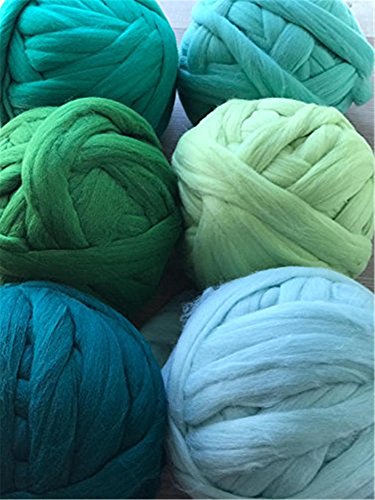 image for HomeModa Studio 100% Non-Mulesed Chunky Wool Yarn Big chunky Yarn Mass