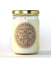 Pumpkin Spice Latte Soy Candle, 12oz