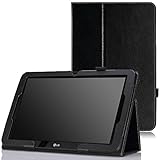 MoKo LG G Pad 10.1 Case - Slim Folding Cover Case for LG G Pad 10.1 inch Android Tablet, BLACK