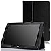 MoKo LG G Pad 10.1 Case - Slim Folding Cover Case for LG G Pad 10.1 inch Android Tablet, BLACK