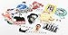 Friends Stickers Decals 34 Pcs , Cool Fun Vinyl Themed Show Stickers for Laptop Snowboard Skateboard Kids Car Bicycle Dirt-Bike Luggage Motorcycle , - Funny Waterproof Sticker Bomb Pack - Friends