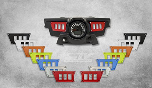 image for STV Motorsports Custom Aluminum Red Dash Panel for Polaris RZR XP 1000