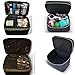 Extra Large Capacity Makeup and Toiletry Bag Tote with Felt Insert Organizer, Big Multi Use Cosmetic and Beauty Train Case for with Handle and Mirror Great for Travel and Gift