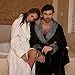SUNBABY Thicker Long Flannel Sleepwear for Women and Man Imitation Fur Collar Bathrobes Warm Couple Pajamas(L,Black)