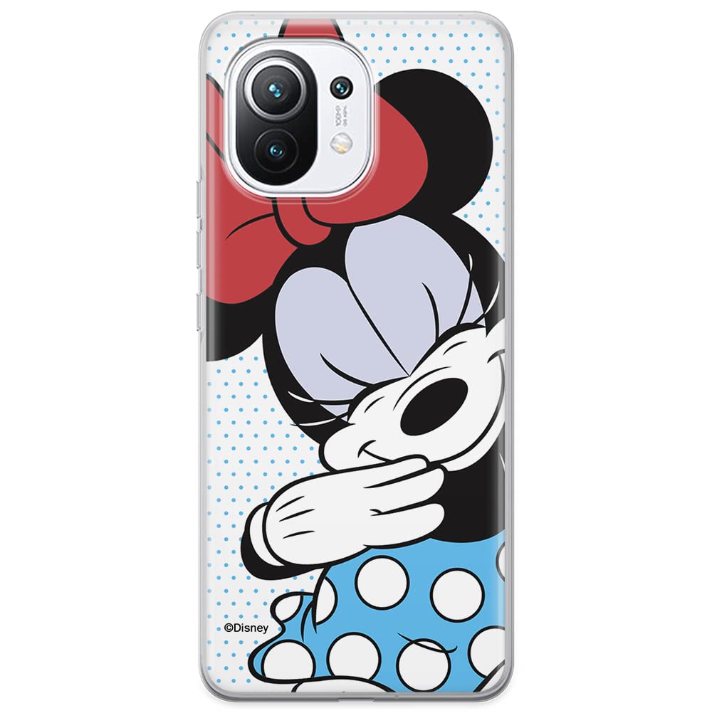 ERT GROUP mobile phone case for Xiaomi 11 original and officially Licensed Disney pattern Minnie 033 optimally adapted to the shape of the mobile phone, case made of TPU