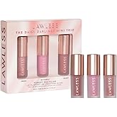 Lawless The Daisy Darlings Mini Trio – Forget The Filler Lip Plumping Line Smoothing Gloss Set – 3 x 0.05 fl. oz – Shades: Presh, Butterfly, Velvet