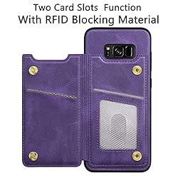 SUANPOT【RFID Blocking for Samsung Galaxy S8+/S8
