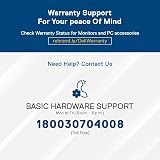 Dell PR216 Wired USB Keyboard Wrist Rest for KB216 KM636 Latitude 5310 Grey view 2