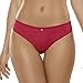 Beyond Woman Lingerie Women's Strappy Sexy Thong (M, RED)