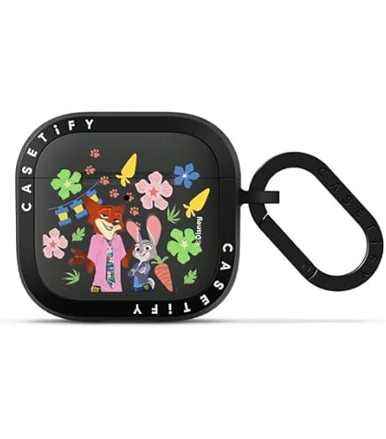 Amazon.com: CASETiFY AirPods (4th Gen) Case with Ring [Zootopia 2