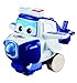 Super Wings - Paul’s Police Station Toy Playset |Includes Paul Figure | Pop 'n Transform Scale
