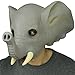 Deluxe Novelty Latex Rubber Creepy Elephant Mask Halloween Party Costume Decorations One Size