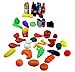 51 Pc. Mini Market Grocery Kids Toy Play Food Set