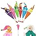 1 Pcs Clown Puppet Toy Baby Educational Pop Up Telescopic Doll Styles Random By Team-Management