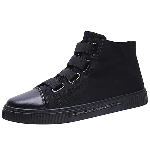 solid black non slip shoes