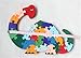 HIPGCC Wooden Jigsaw Alphabet Puzzles Dinosaur Toys for Preschoo Numbers Educational Toys for Toddlers/Kids/Children (3 4 5 Year Old and Up)