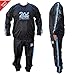 2Fit Heavy Duty Sweat Suit Sauna Exercise Gym Suit Fitness, Weight Loss, Anti-Rip Blue