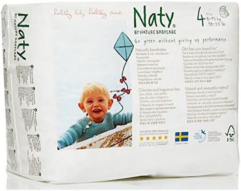 Naty by Nature Babycare Nappies - Size 4 27s