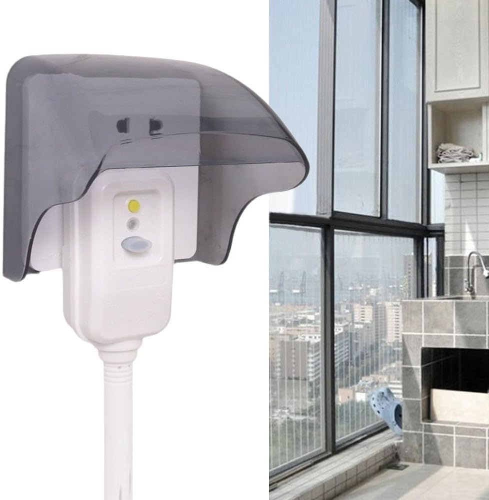 Jumplushion 86 Type Switch Socket Rainproof Box Splash Resistant Wall Cover
