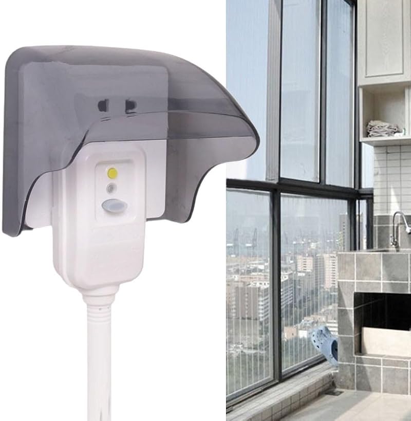Jumplushion 86 Type Switch Socket Rainproof Box Splash Resistant Wall Cover