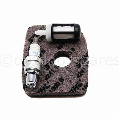 Mountfield Genuine Stihl Garden Blower & Shredder Air Filter & NGK Spark Plug BG56, BG86