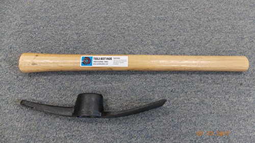 Garden Pick Mattock, Drop Forged, Heavy Duty Quality