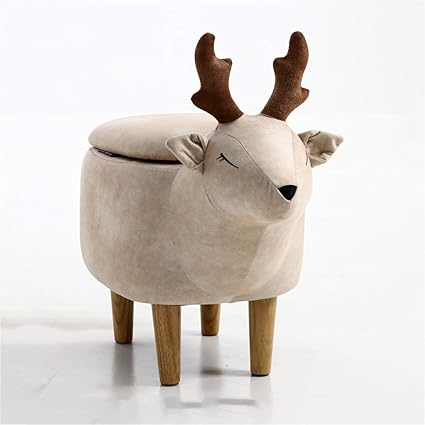 WEHOLY Funktionaler Hocker Kreativer Wohnzimmerhocker Niedliche