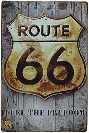 Marquise Lorean Ruta 66 Decoracion Pared Placa Decorativa