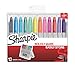 Sharpie Permanent Markers with Storage Case, Fine Point, Vibrant Colors, 12 Count
