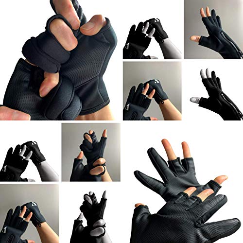 L.A.Y Sport Fishing Gloves Jigging sea bass Fly‐Fishing Men's & Women's
