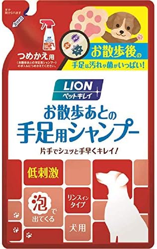 Amazon ライオン Lion ペットキレイ お散歩あとの手足用シャンプー 愛犬用 つめかえ用 2ml ペットキレイ ペット用品 通販 Amazon ライオン Lion ペットキレイ お散歩あとの手足用シャンプー 愛犬用 つめかえ用 2ml ペットキレイ ペット用品 通販