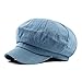 Qunson Women's Vintage Denim Cotton Newsboy Cabbie Hat Cap