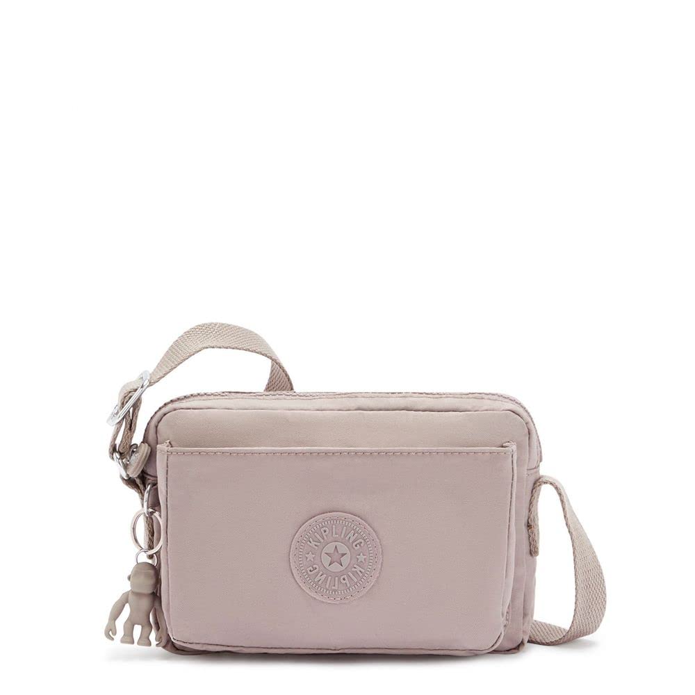 Kipling ABANU Small crossbody, Grey Gris (Grey) - Monkey May Vary