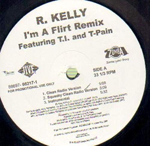 R Kelly Feat T I T Pain I M A Flirt Remix Vinyl Amazon Com Music