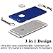 iPhone 6 Plus Case,iPhone 6S Plus Case,Casegory 3 in 1 Ultra Thin Slim Fit Reinforced Corner Soft Silicone TPU Shockproof Protective Bumper iPhone 6 Plus Phone Case- Navy Blue