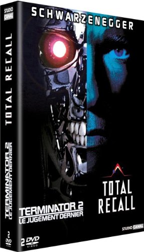 Arnold Schwarzenegger - Coffret - Terminator 2 + Total Recall - Pack