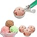Mosuch Kitchen Old-Fashioned Ice Cream Scoop Green