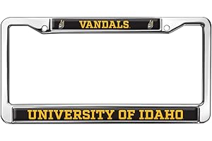GRAPHICS & MORE University of Idaho Vandals Logo Full Size Standard License Plate Metal Frame
