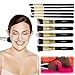 ACEVIVI Makeup Brushes - 10 PIECE Premium Makeup Brush Kit Bamboo Handle Synthetic Kabuki Foundation Cosmetic Brushes for Powder Liquid Cream