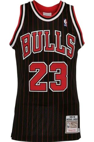 black pinstripe bulls jersey