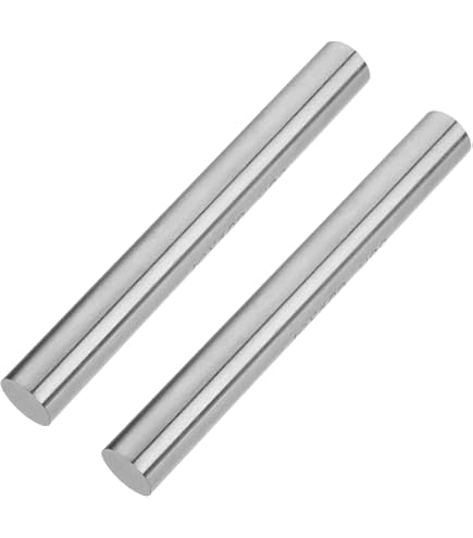 Lot De 2 Tiges Rondes En Acier HSS - Diamètre 9 Mm, Longueur 200 Mm - Idéal Pour Tournage Et Bricolage