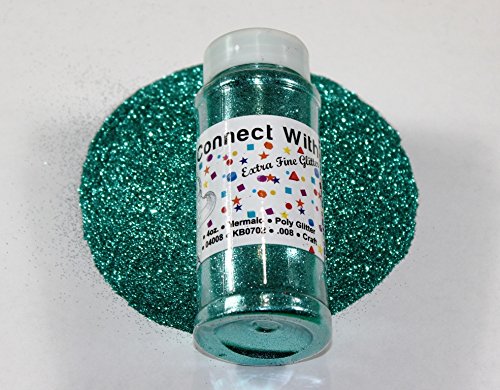 Mermaid, Extra Fine Poly Glitter 1/128, 4oz Shaker Bottle