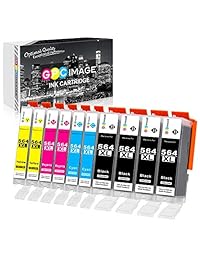 Cartuchos de tinta compatibles HP 564 XL , 10 Pack